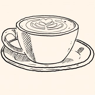 1 Tasse Cappuccino