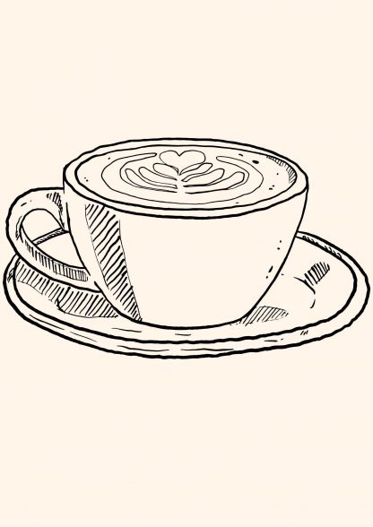 1 Tasse Cappuccino