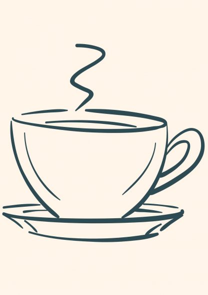 1 Tasse Kaffee